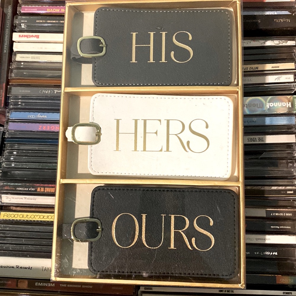 Wedding Gift Luggage Tag Set